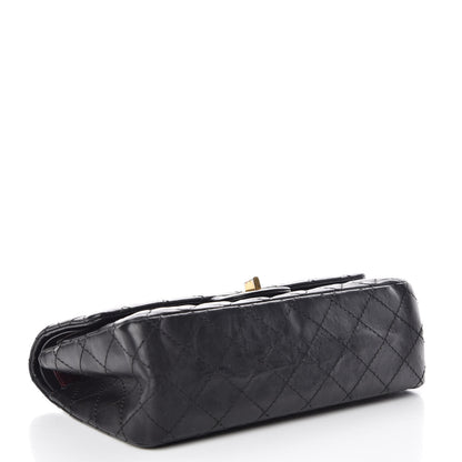 Chanel Aged Calfskin Quilted 2.55 Reissue 225 Flap Black 4 of 10