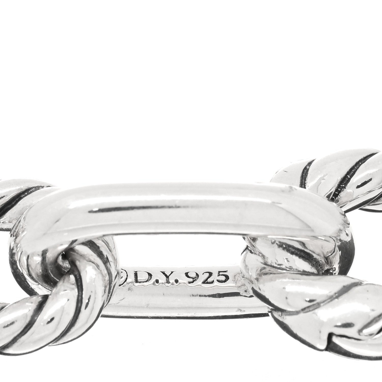 David Yurman Sterling Silver 8.5mm Madison Chain Bracelet 4 of 4