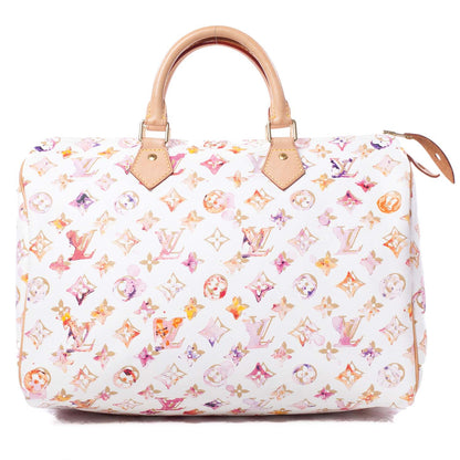 Louis Vuitton Watercolor Aquarelle Speedy 35 White 1 of 9