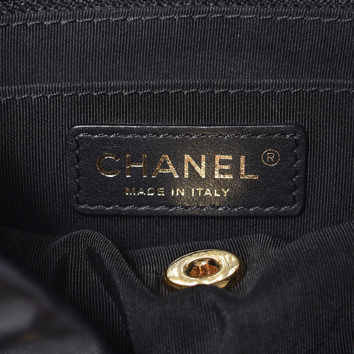 Calfskin Quilted Large Urban Spirit Backpack Black