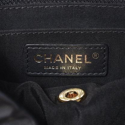 Chanel Calfskin Quilted Large Urban Spirit Backpack Black 6 of 8