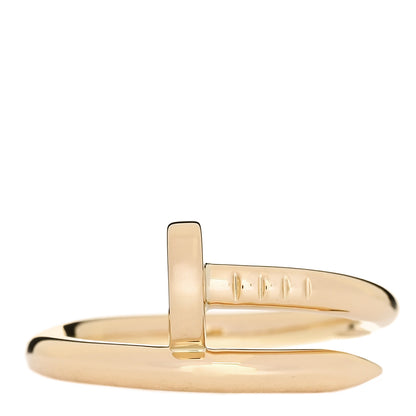 Cartier 18K Yellow Gold Juste Un Clou Ring 54 6.75 1 of 4