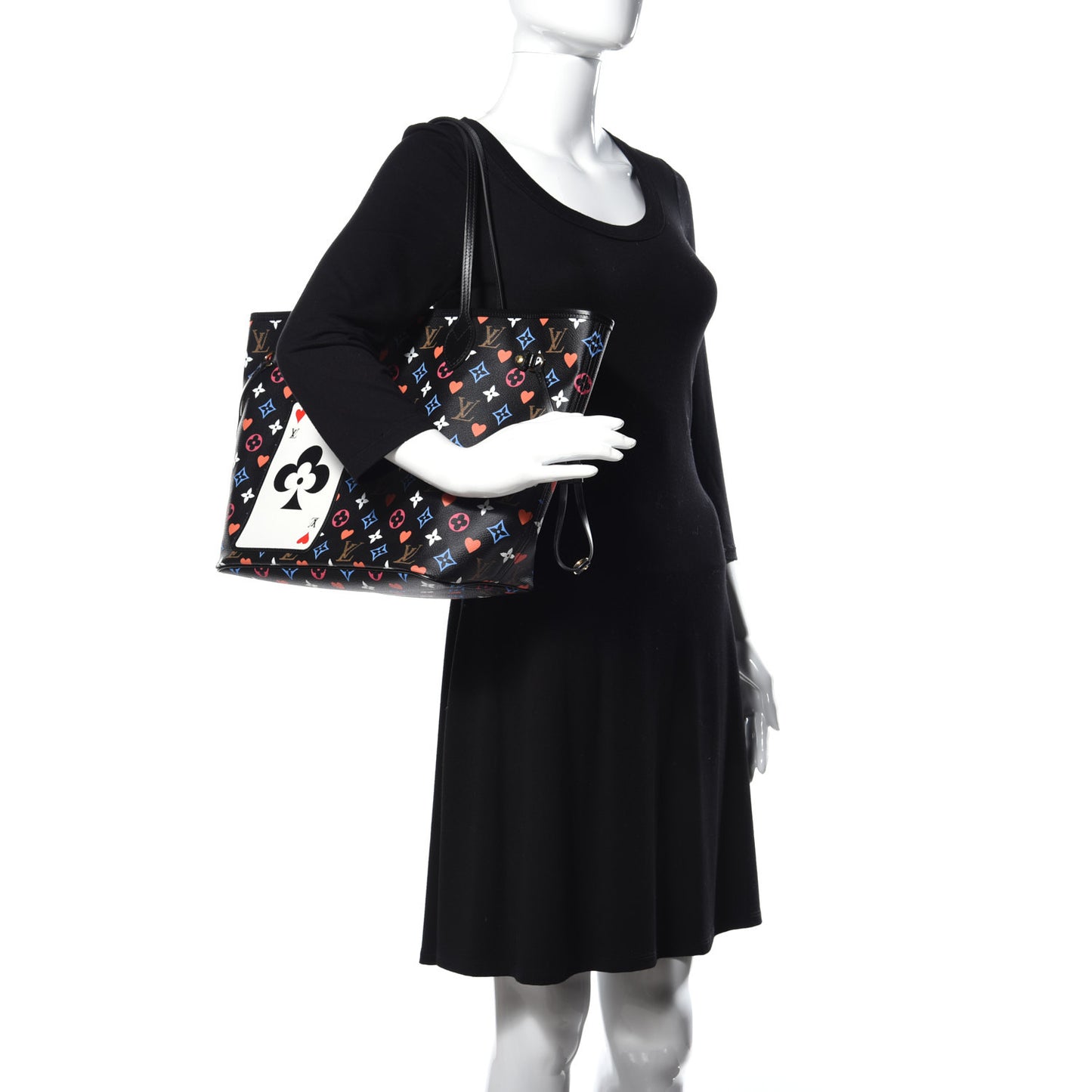 Game On Neverfull MM Black