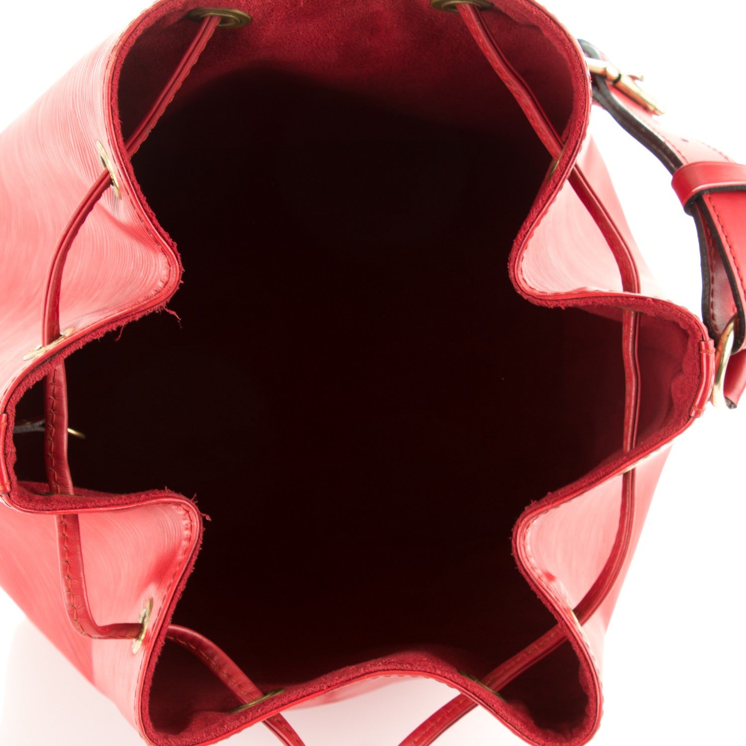 Louis Vuitton Epi Noe Castillan Red 5 of 7