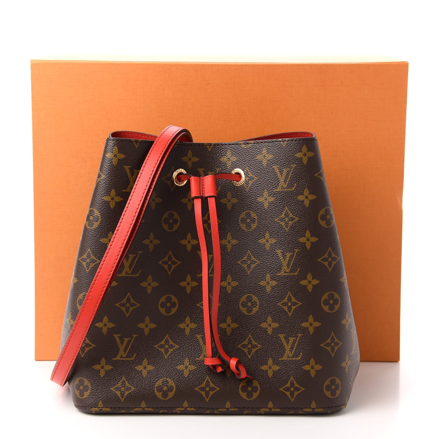 Louis Vuitton Monogram Neonoe MM Coquelicot 11 of 11