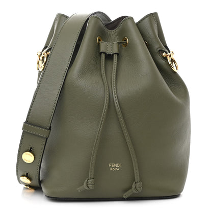 Fendi Vitello Grace Matte F is Fendi Grande Mon Tresor Bucket Bag Equatore 1 of 12