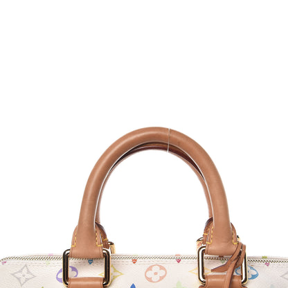 Louis Vuitton Monogram Multicolor Speedy 30 White 10 of 16