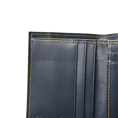 Christian Dior Monogram Compact Saddle Wallet Blue 8 of 10