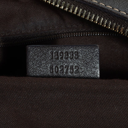 Gucci Monogram D Gold Large Hobo Brown 7 of 7