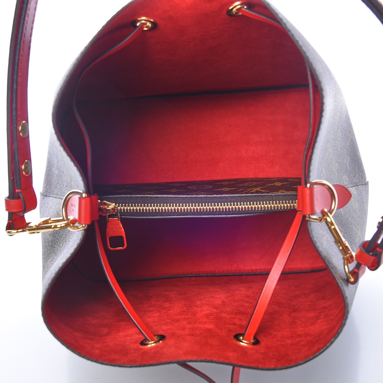 Louis Vuitton Monogram Neonoe MM Coquelicot 5 of 7