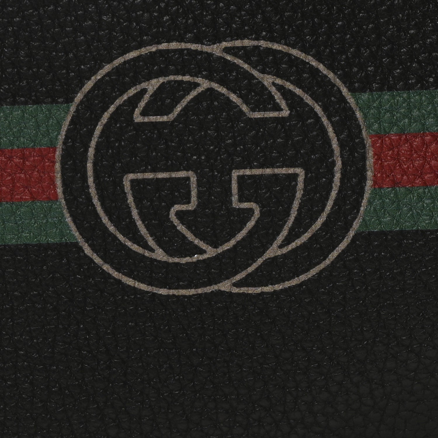 Gucci Grained Calfskin Small Logo Belt Bag Black 8 of 10