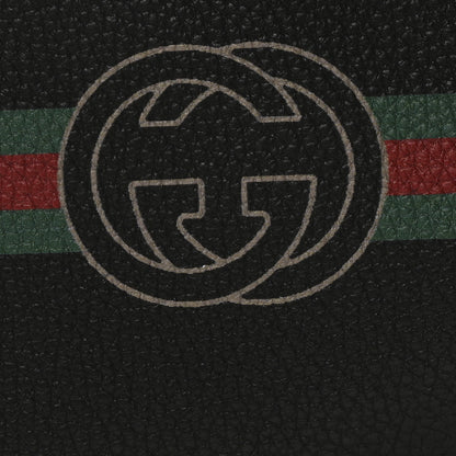 Gucci Grained Calfskin Small Logo Belt Bag Black 8 of 10