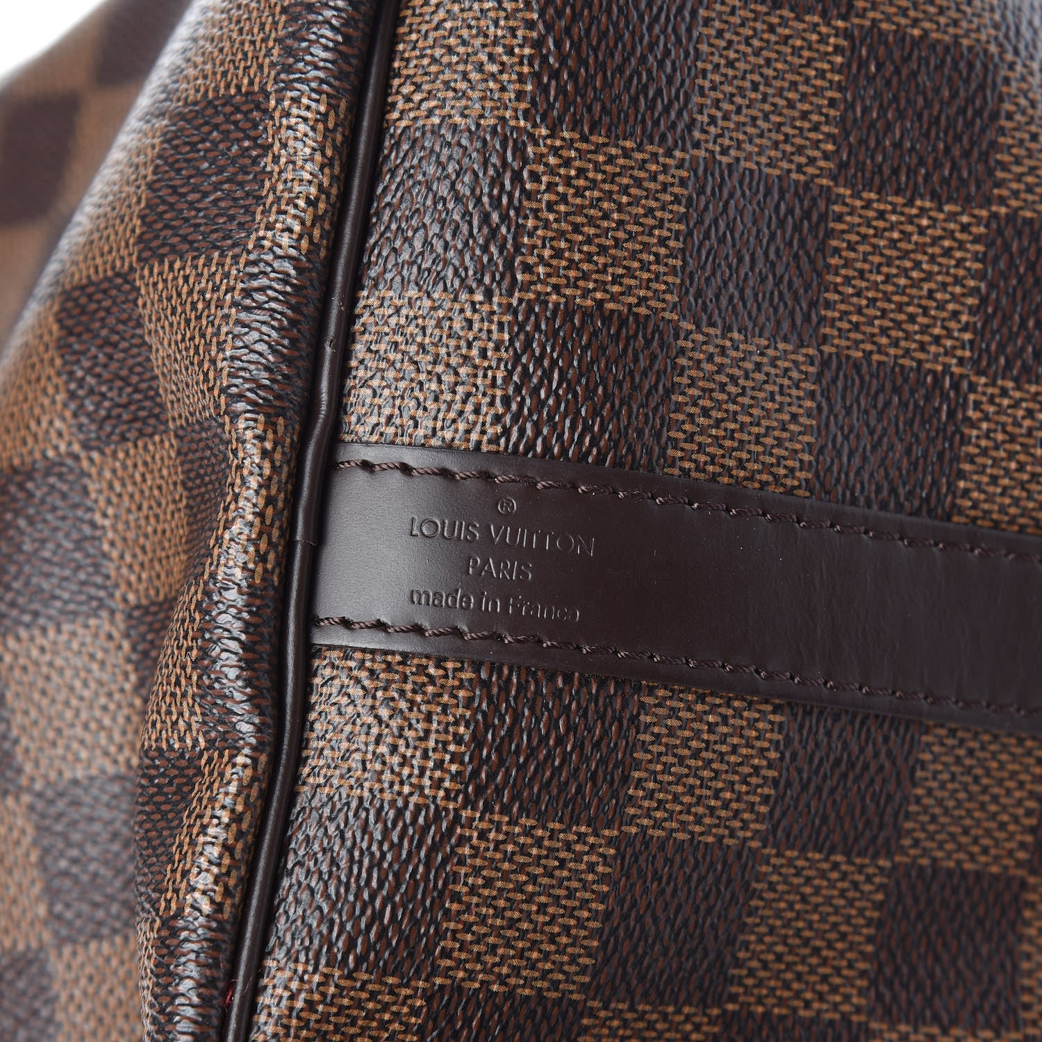Louis Vuitton Damier Ebene Patches Speedy Bandouliere 30 6 of 10