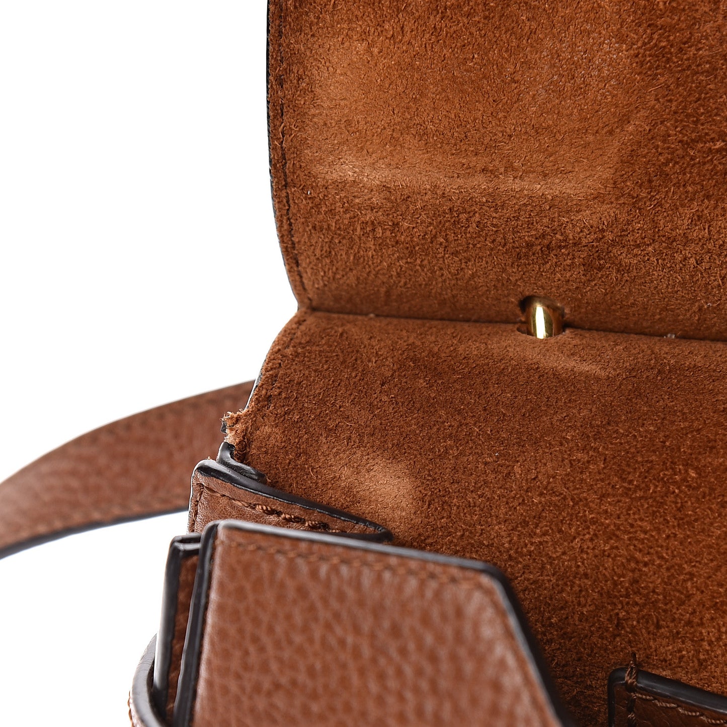 Small Classic Grain Calfskin Amberley Satchel Oak