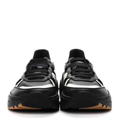 Bottega Veneta Calfskin Technical Mesh Speedster Sneakers 41 Black 2 of 8