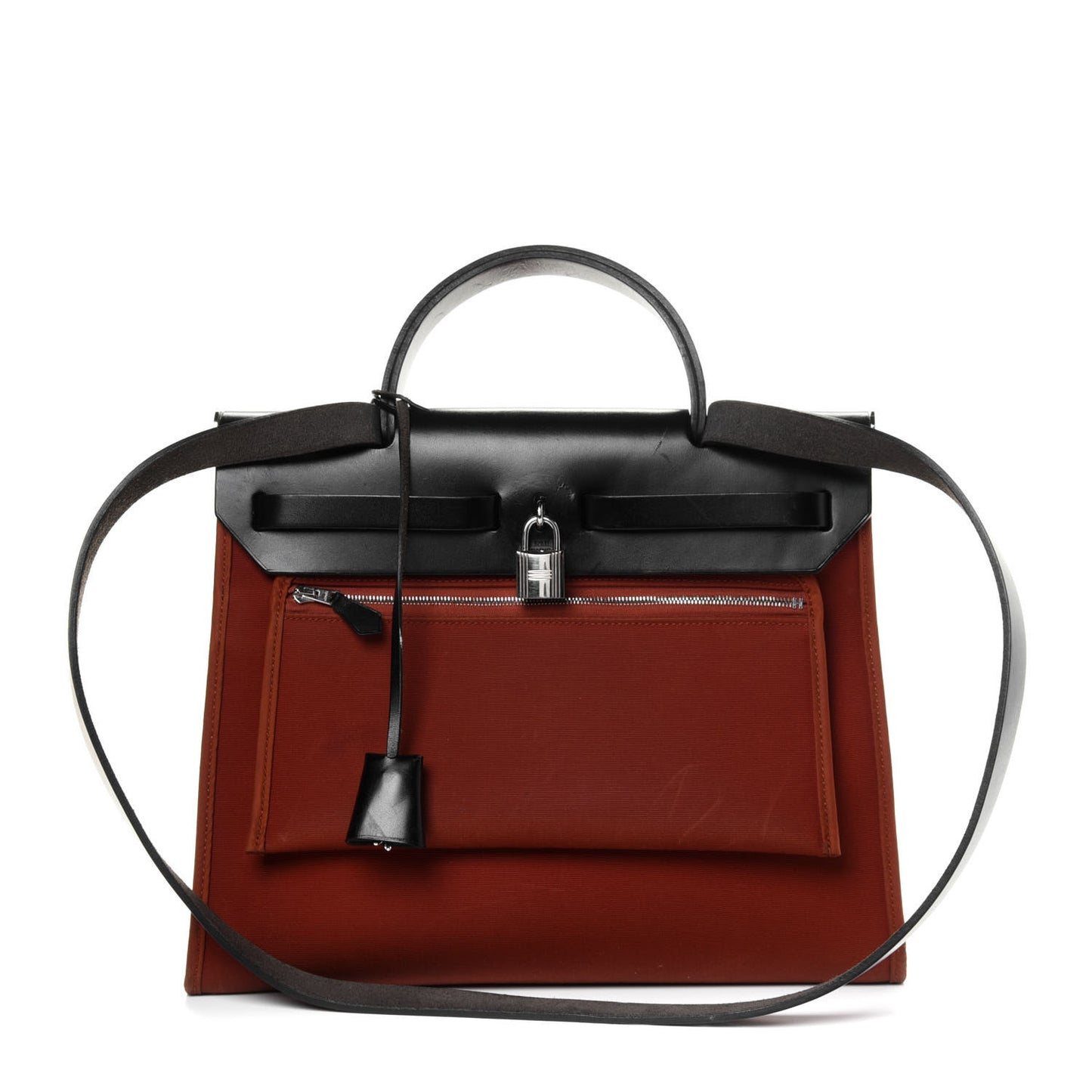 Vache Hunter Toile Herbag Zip 31 PM Cuivre Black
