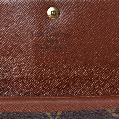 Louis Vuitton Monogram Porte-Monnaie Tresor Wallet 8 of 10
