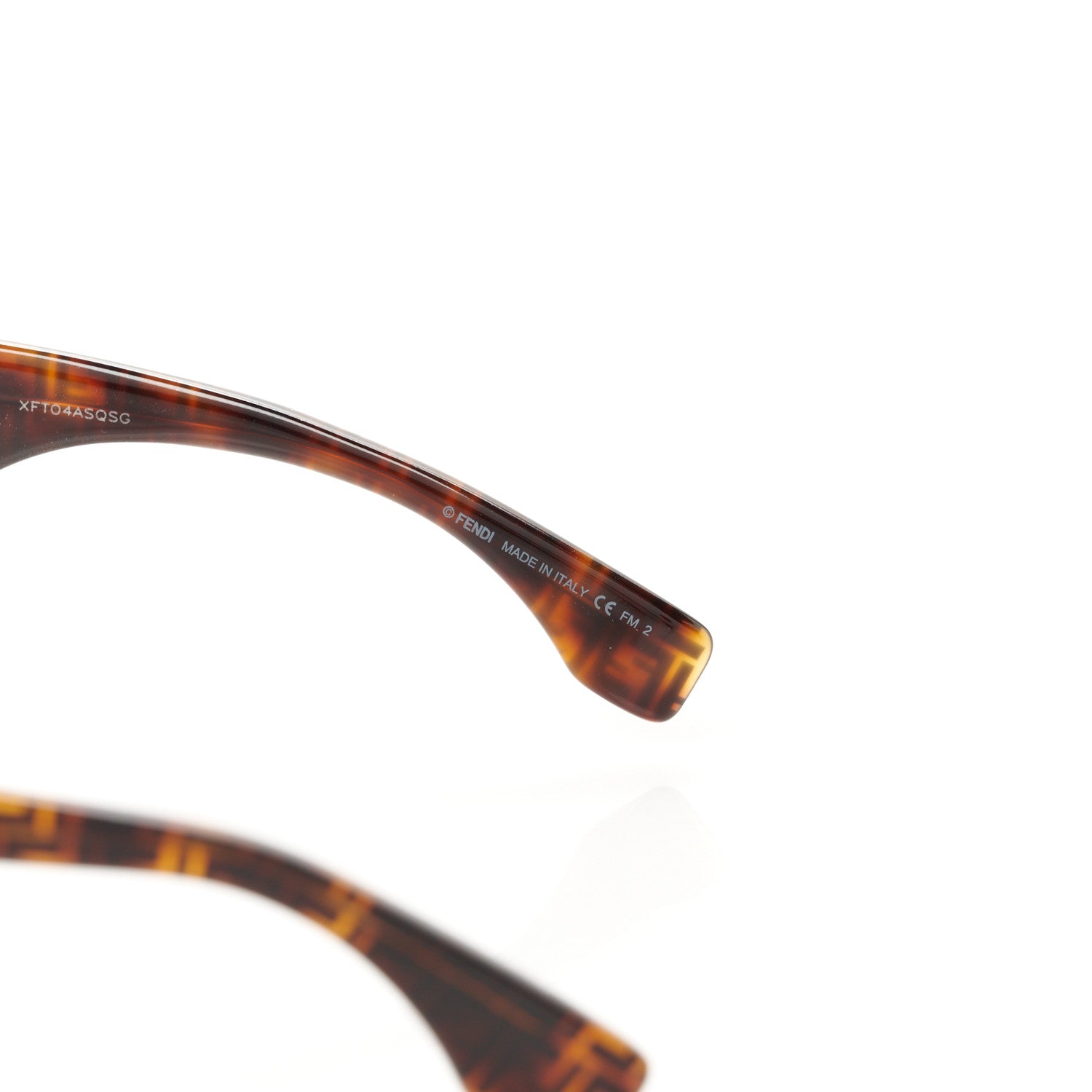 Fendi Acetate Fendi Roma Cat Eye Sunglasses FF 0435/S Havana 6 of 8