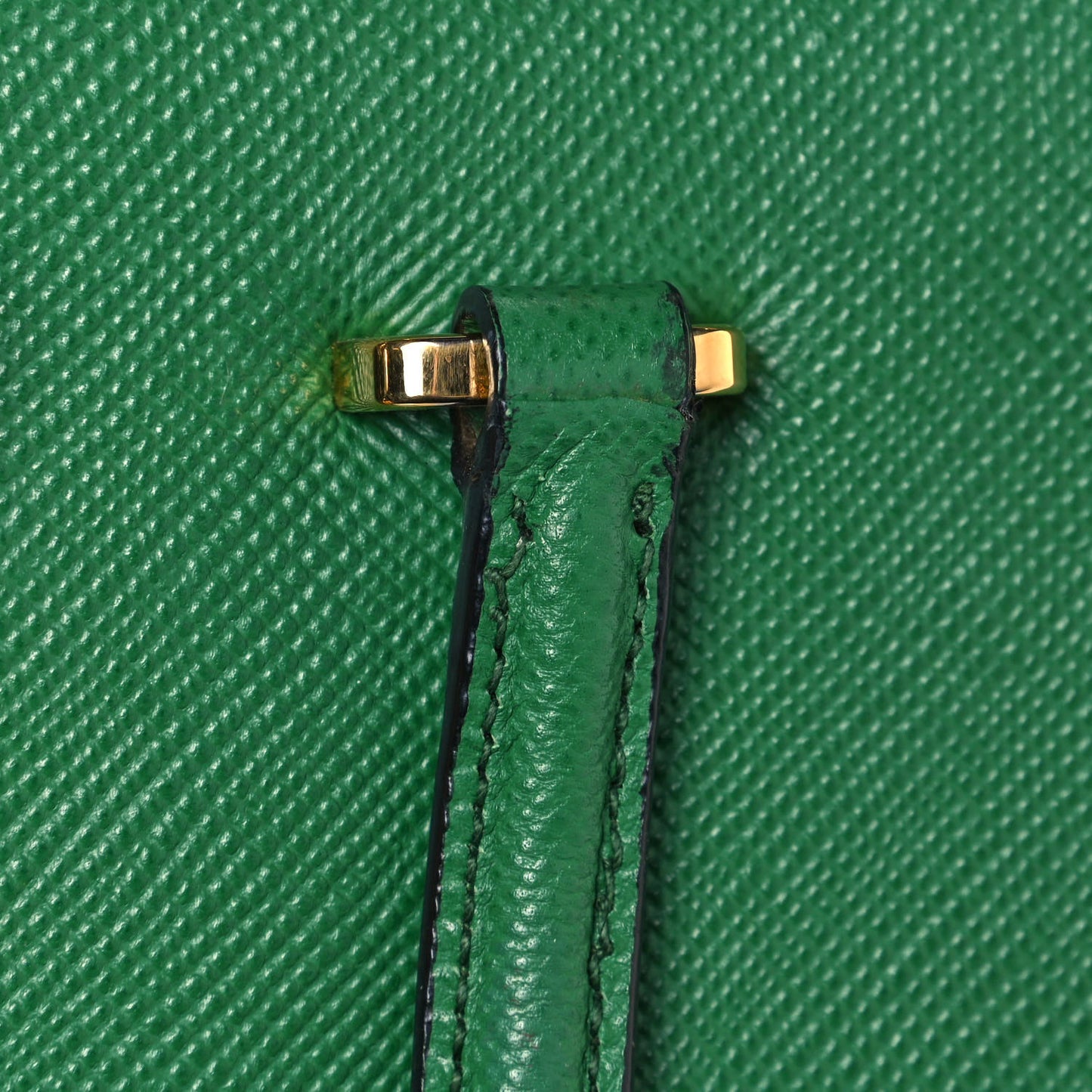 Saffiano Studded Bijou Tote Verde