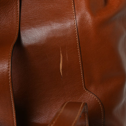 Gucci Calfskin Bamboo Backpack Brown 24 of 31