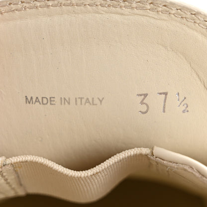 Prada Vernice Triangle 50mm Loafers 37.5 Avorio 9 of 12