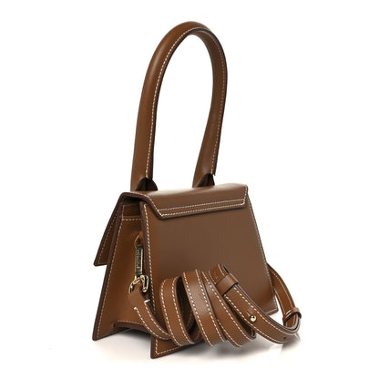 Jacquemus Smooth Calfskin Le Chiquito Moyen Light Brown 3 of 9