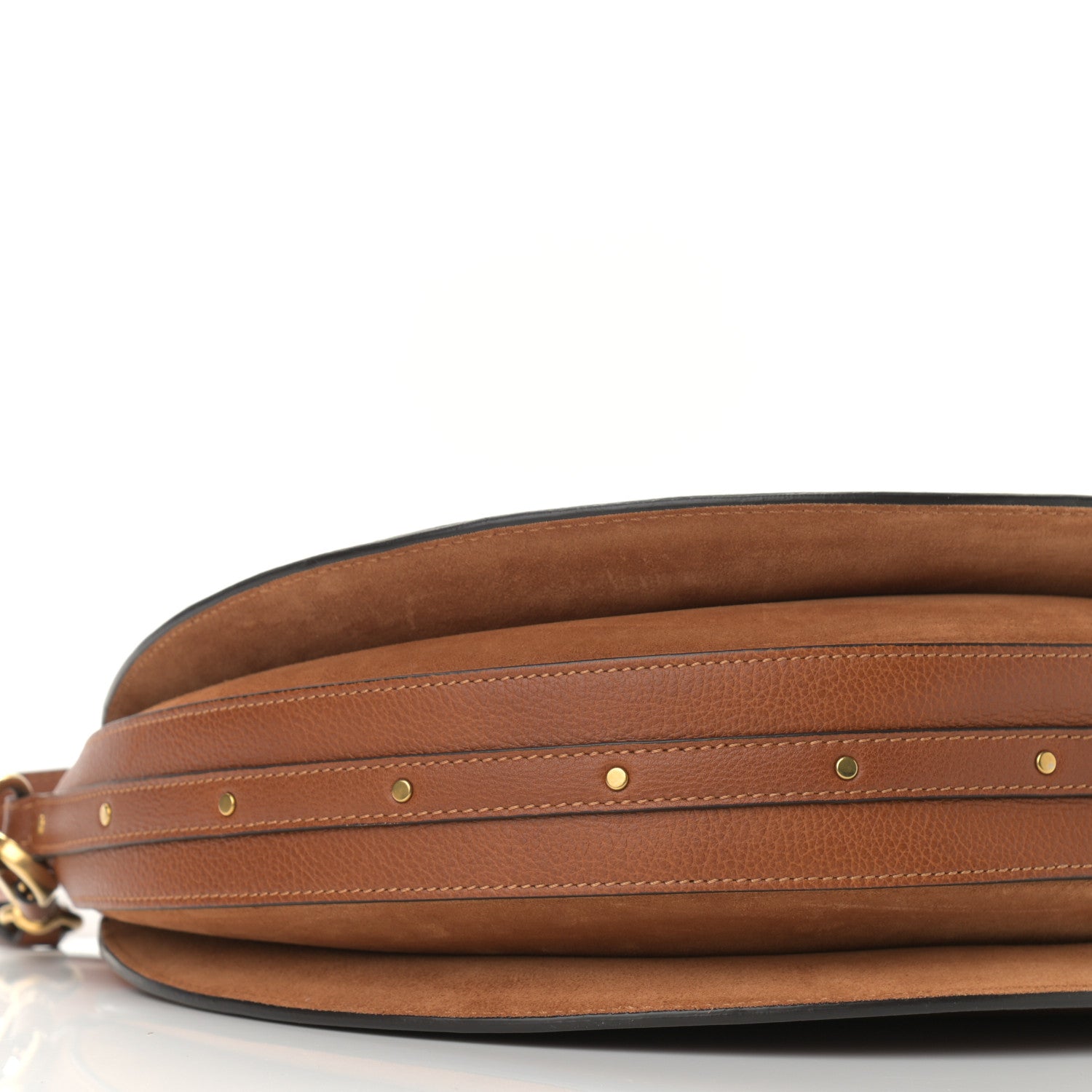 Chloe Calfskin Suede Raffia Medium Pixie Bag Caramel 8 of 10