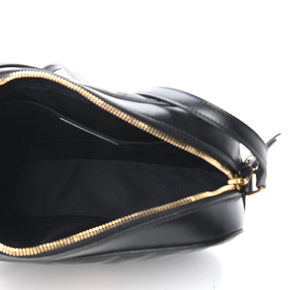 Saint Laurent Calfskin Matelasse Monogram Lou Camera Bag Black 5 of 10