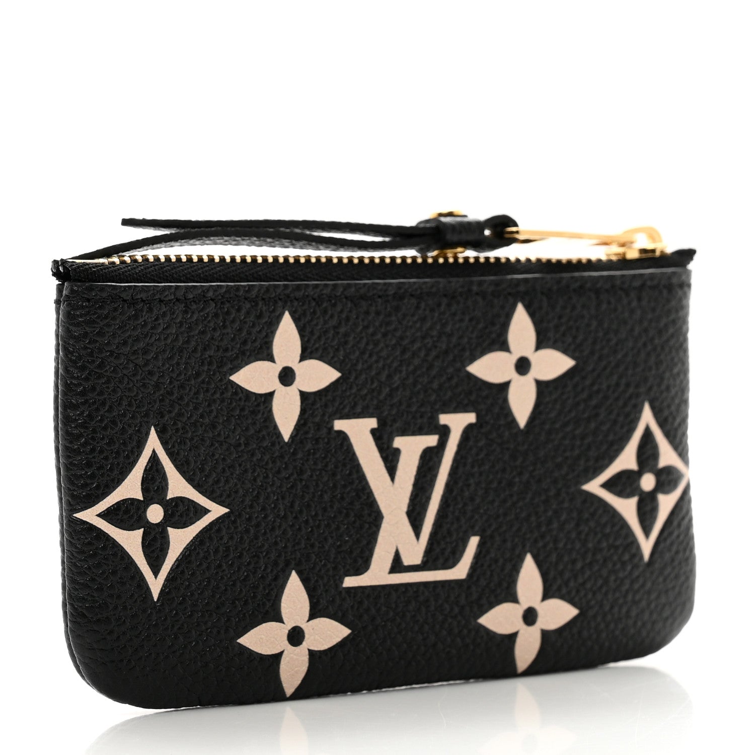 Louis Vuitton Empreinte Monogram Giant Key Pouch Black Beige 3 of 7