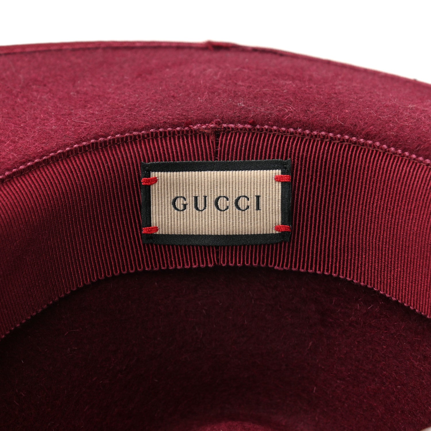 Gucci Felt Horsebit Hat S Bordeaux 9 of 9