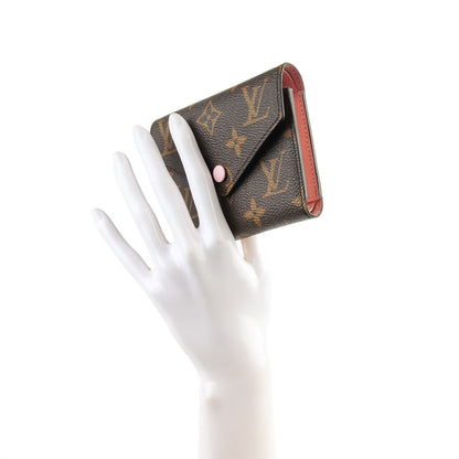 Louis Vuitton Monogram Victorine Wallet Rose Ballerine 2 of 7
