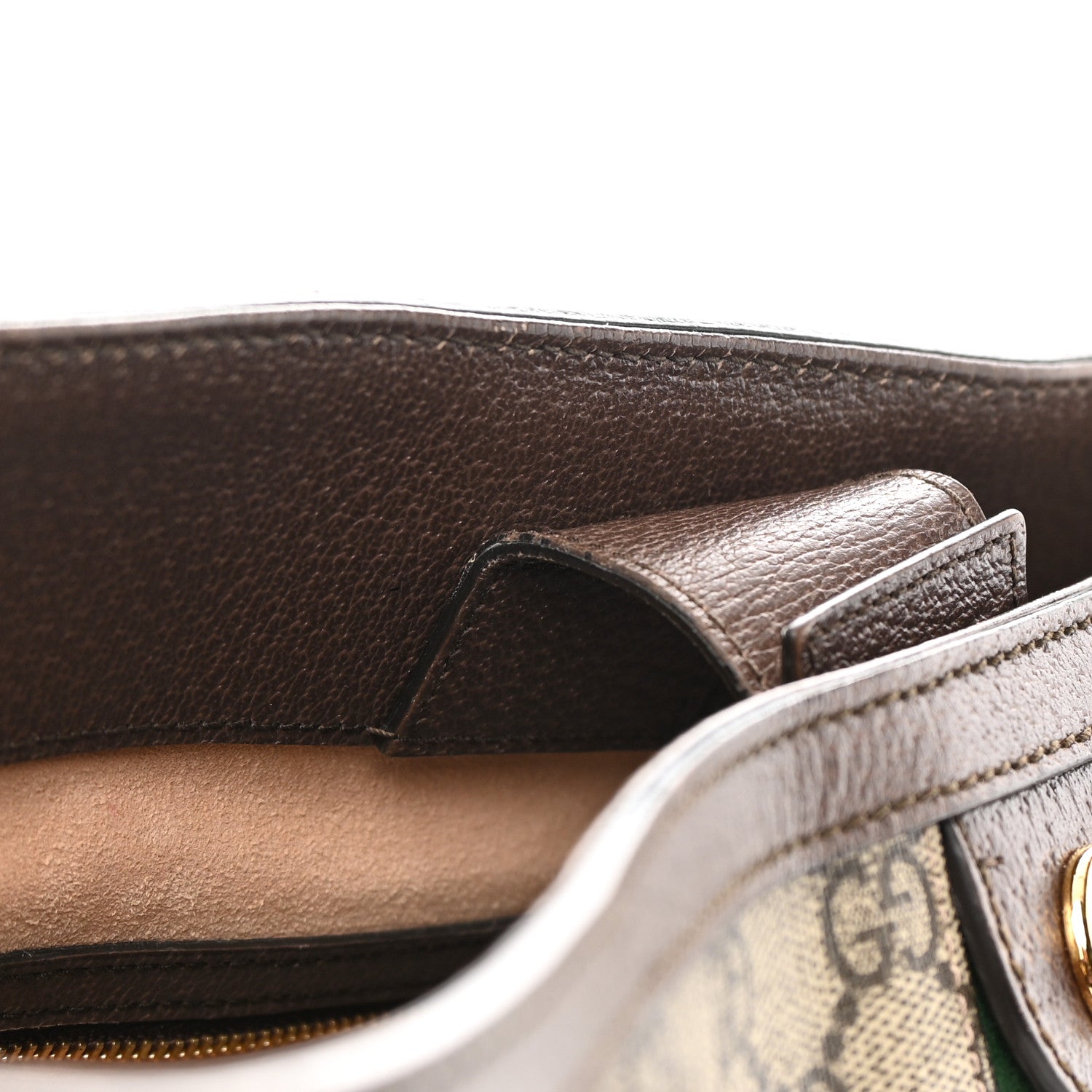 Gucci GG Supreme Monogram Medium Ophidia Shopping Tote Brown 15 of 17