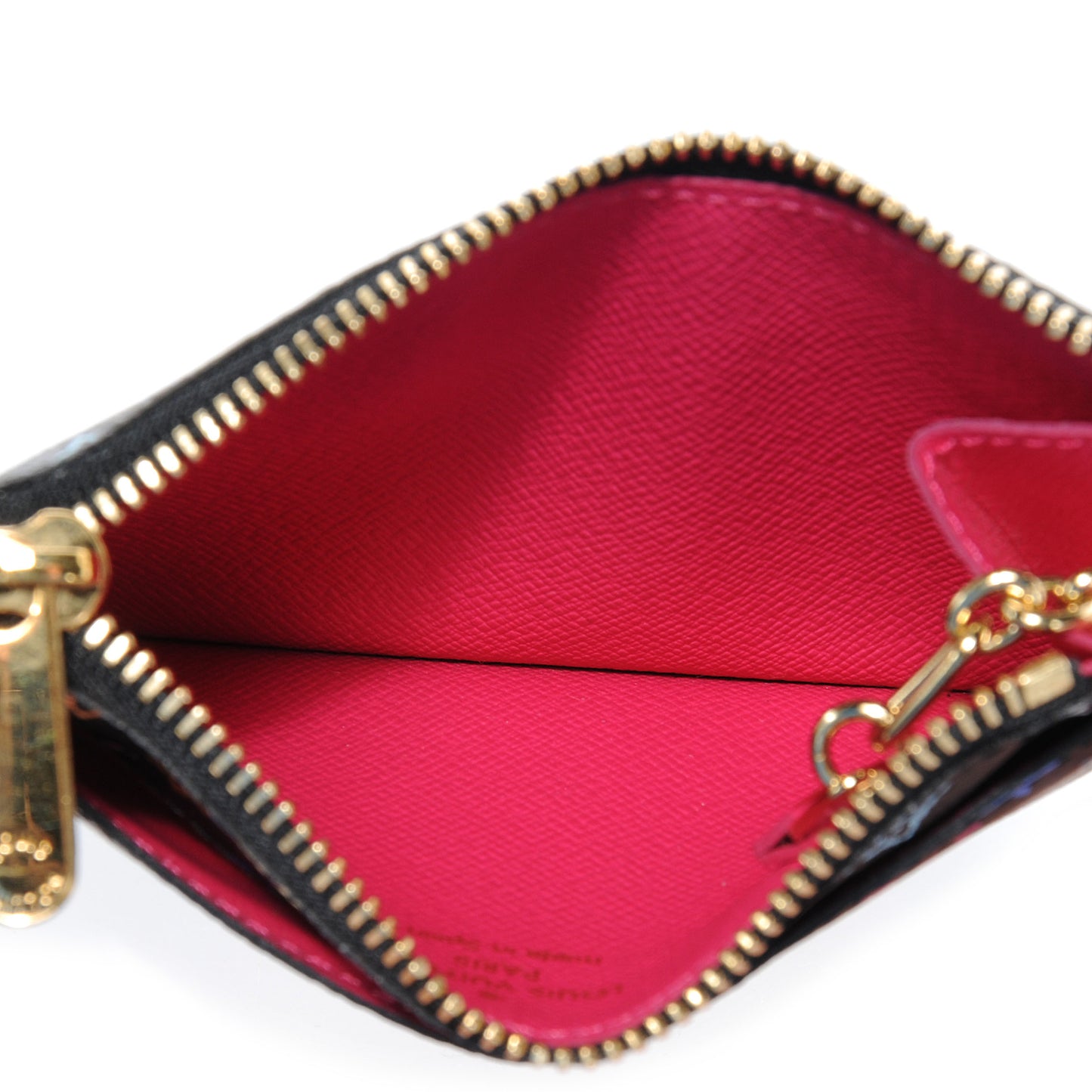 Monogram Multicolor Key Pouch Black Grenade