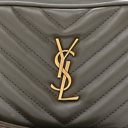 Saint Laurent Calfskin Matelasse Monogram Lou Belt Bag Storm 8 of 11