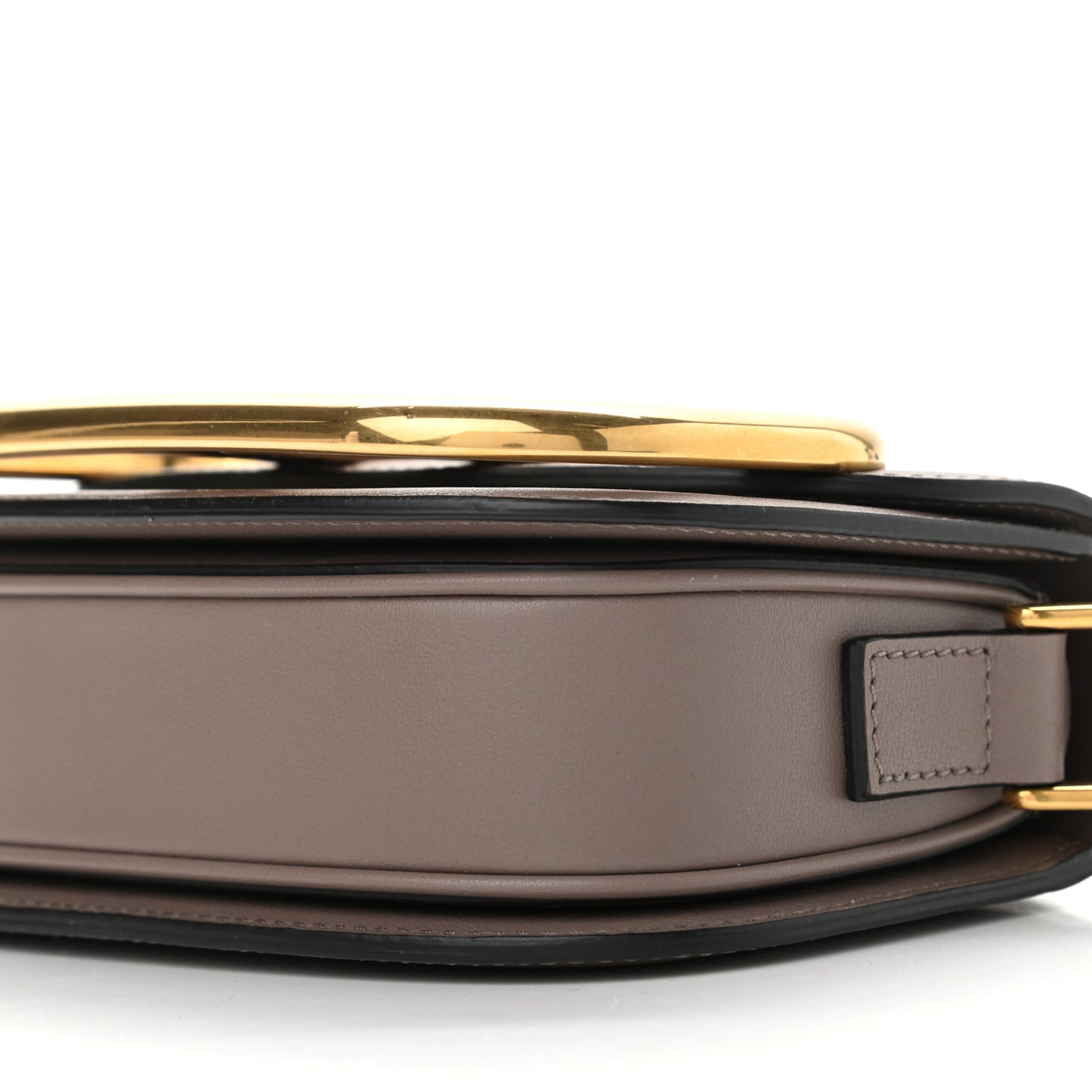 Calfskin Small Supervee Crossbody Bag Clay