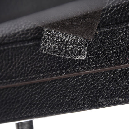 Celine Drummed Calfskin Mini Luggage Black 9 of 9