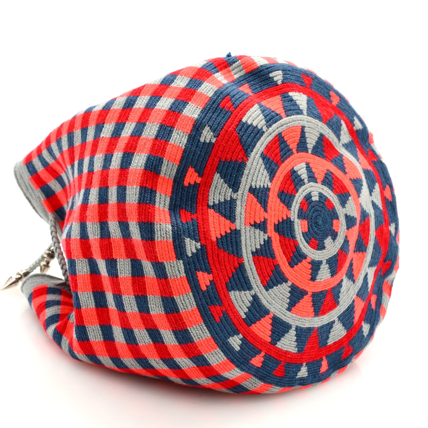 CHROME HEARTS Knit Guanabana Star Patch Bucket Bag Multicolor