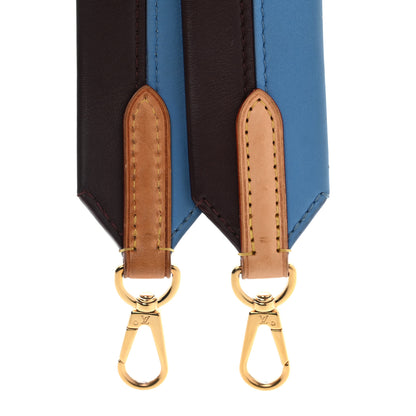 Louis Vuitton Calfskin Cluny MM Shoulder Strap Blue Glacial 3 of 9