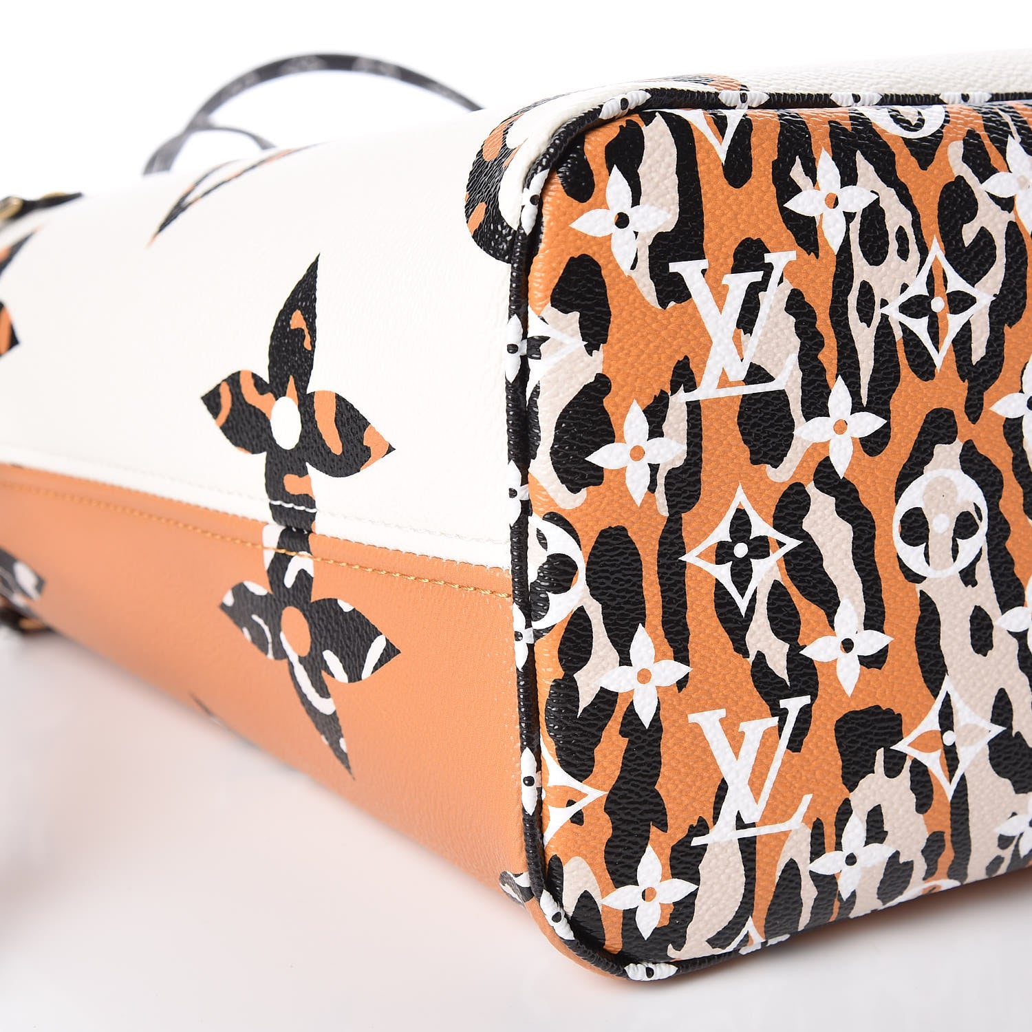 Louis Vuitton Monogram Giant Jungle Neverfull MM Ivory 6 of 11