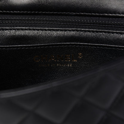 Chanel Lambskin Quilted Mini Rectangular Flap Black 8 of 9