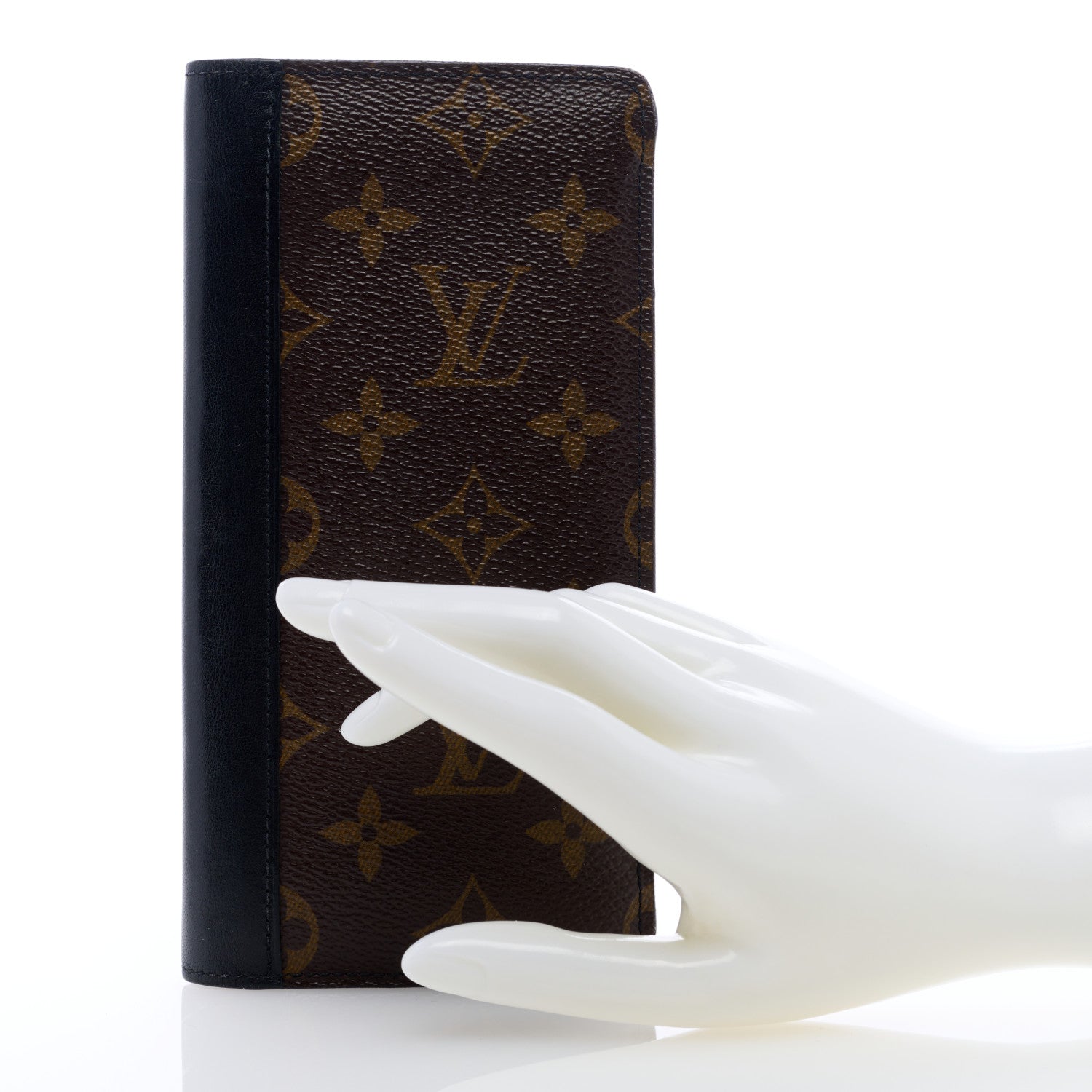 Louis Vuitton Monogram Macassar Tanon Wallet 2 of 6