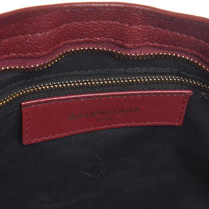Balenciaga Chevre Gold Metallic Edge Hardware City Rouge Rubis 7 of 8