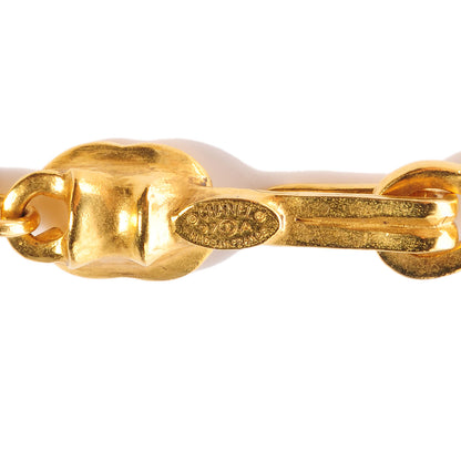 Chanel CC Pendant Long Necklace Gold 5 of 6