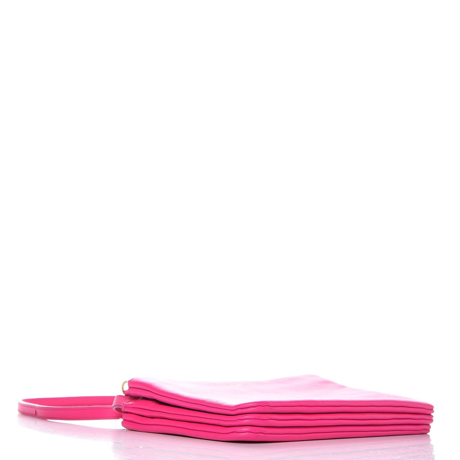 Celine Lambskin Small Trio Crossbody Bag Fluo Pink 4 of 10