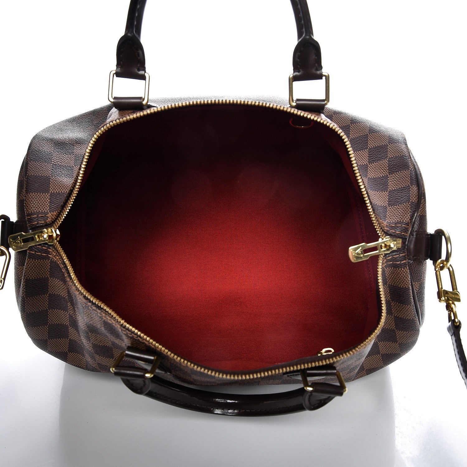 Louis Vuitton Damier Ebene Speedy Bandouliere 35 6 of 8