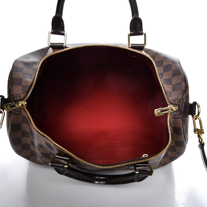 Louis Vuitton Damier Ebene Speedy Bandouliere 35 6 of 8