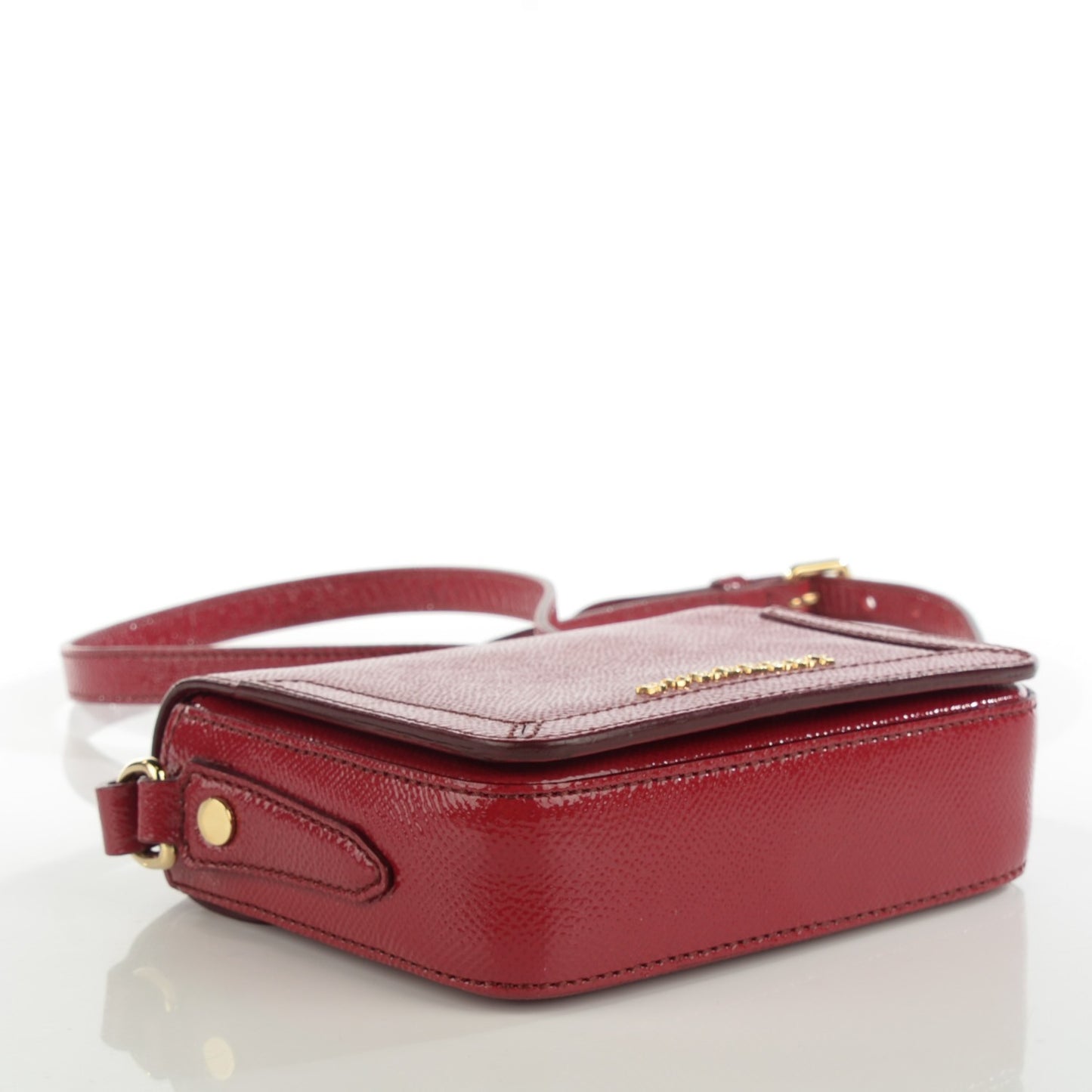 Patent London Crossbody Bag Alizarin Crimson
