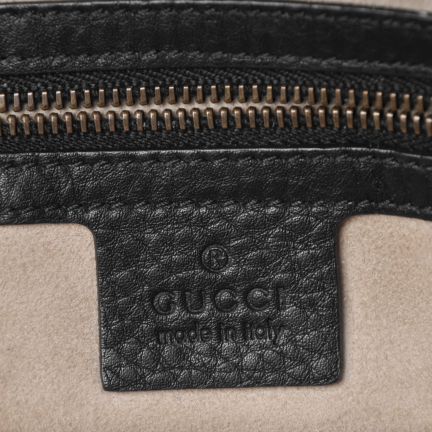 Pebbled Calfskin Medium 1973 Top Handle Satchel Black