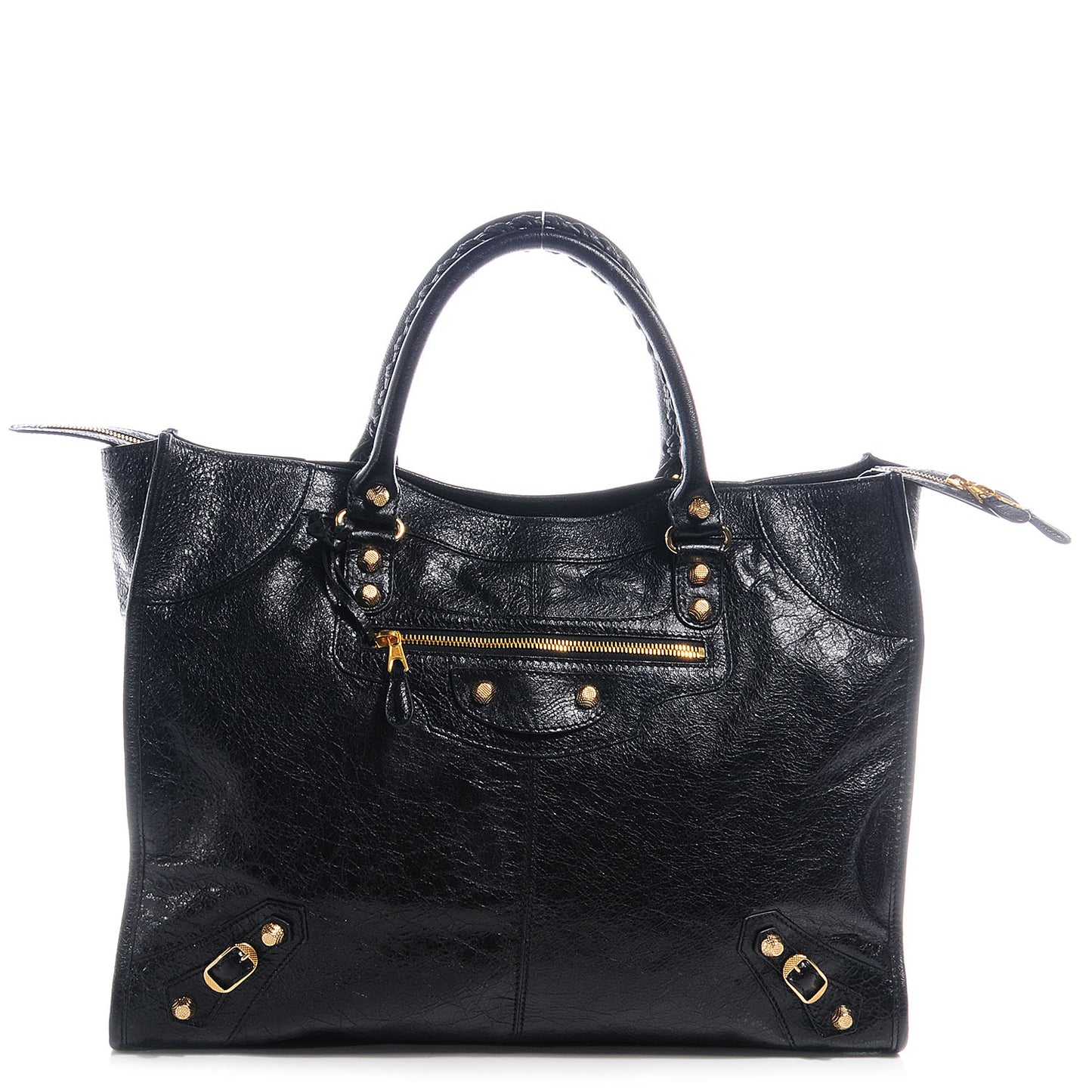 Agneau Giant 12 Gold Hardware Monday Black