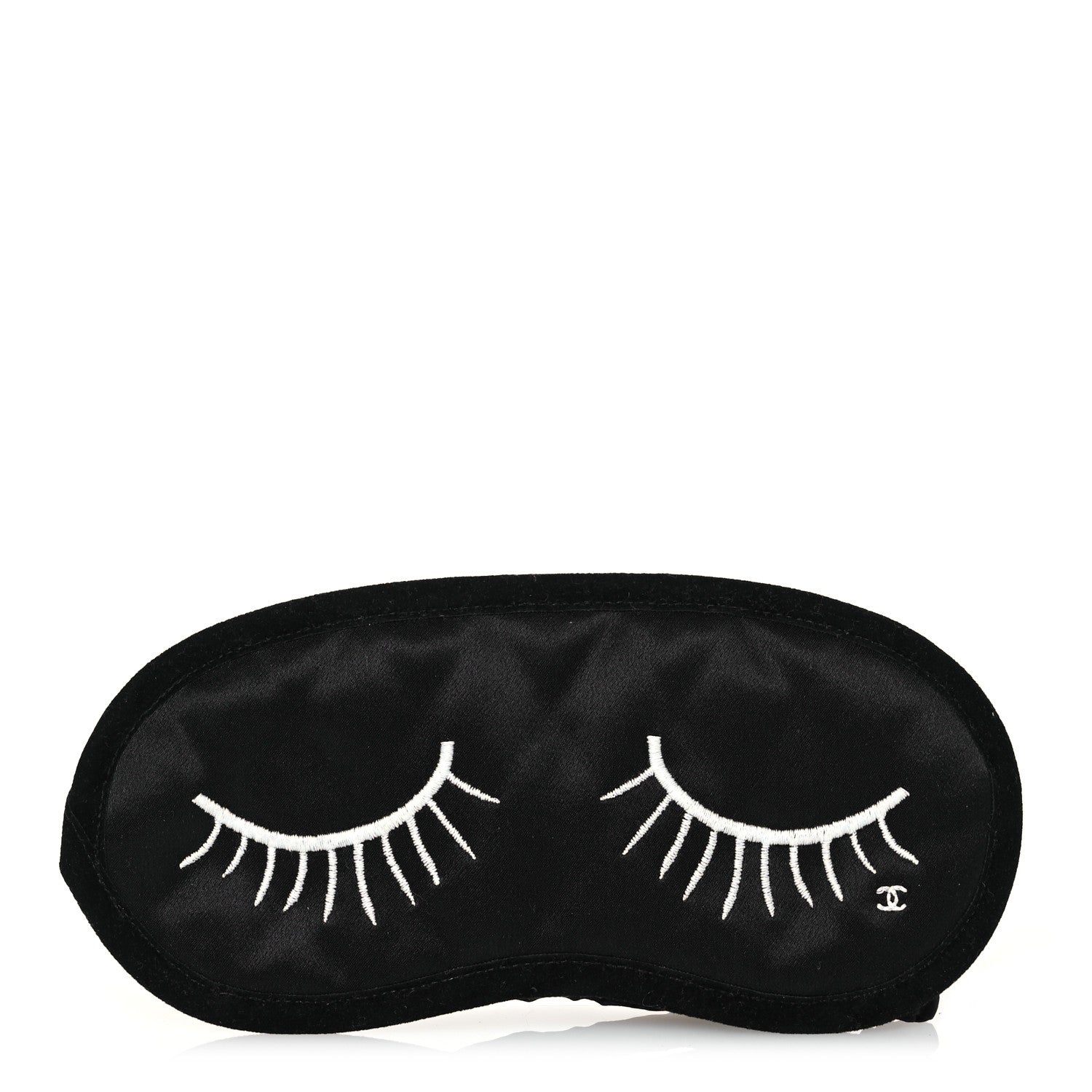 Chanel Silk Eyelid Sleeping Mask Black 1 of 8